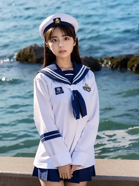 Hina in a sailor suit