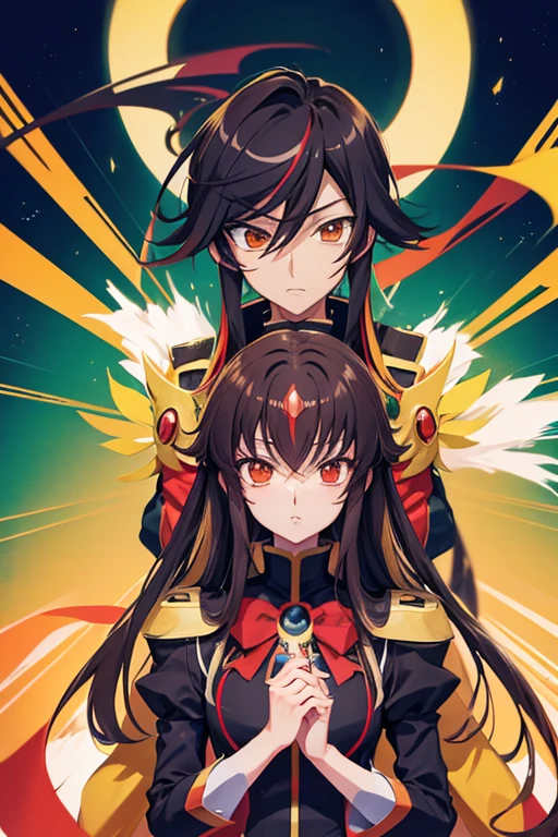 Nekono Tsuzuri became king,Personification,Chuunibyou,cool,((Code Geass Style))