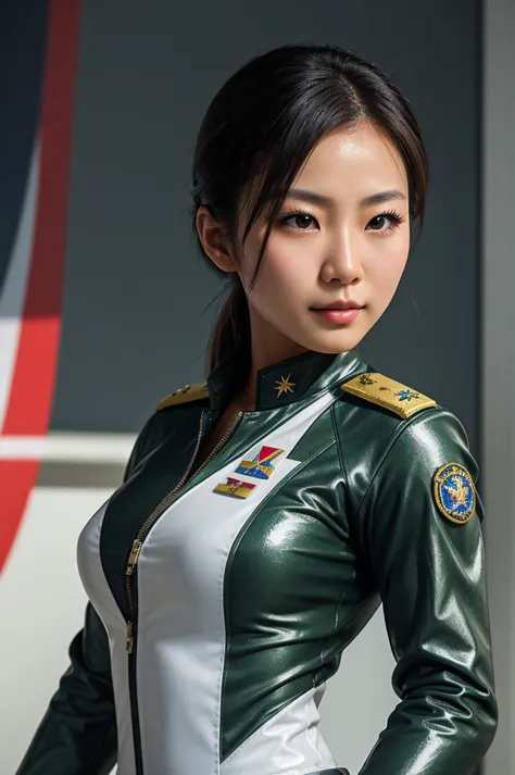 best quality, 8k, very delicate and beautiful, highly detailed face and skin texture, shiny skin, high resolution, sexy asian gi...