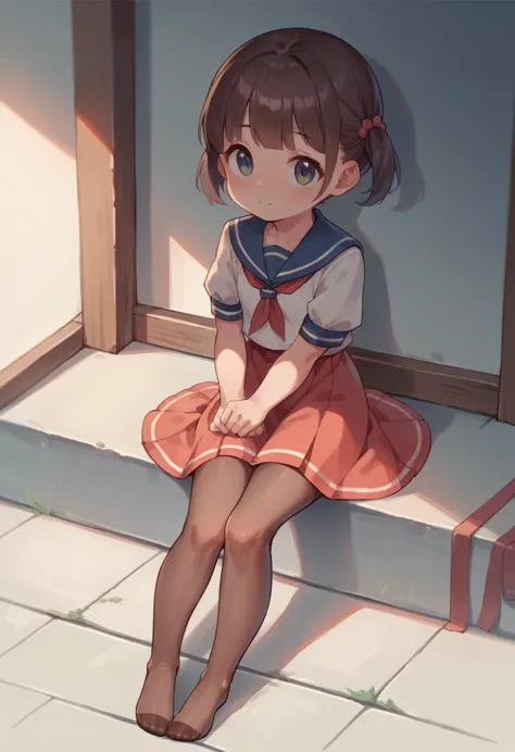 pantyhose,loli,sailor,dress,cute,sitting