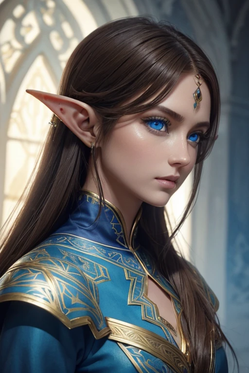  Impressive conceptual work of an hour(Masterpiece:1.2, Best Quality), (exquisite eyes: 1.2), ((Alone)), (Blue eyes:1.4), (exquisite eyes and exquisite face:1.3), ( beautiful and clear background: 1.2), (CG extremadamente decarving, super deermosa female elf. carving, best shadows: 1.1), ((depth of field)), ((watercolor)), Beautiful concept art, (dark background: 0.5), (illustration: 1.1), (extremely delicate: 1.1), (perfect details: 1.1), profile, wide ,light brown hair,, Alone,male, Elf&#39;s ears, ear piercings , black armor, full sleeves, black clothes,full body