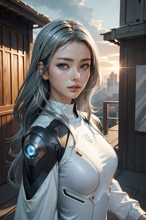 iu1, serious look, modelshoot style, (extremely detailed CG unity 8k wallpaper), full shot body photo of the most beautiful artw...