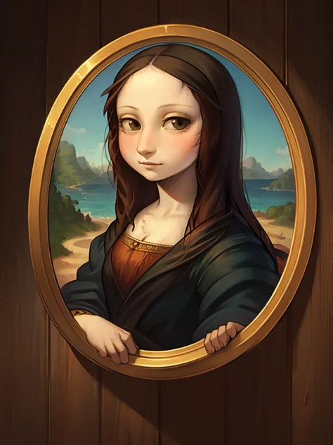 Mona Lisa , Young face