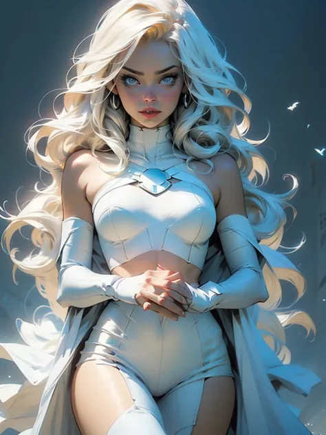 Emma Frost da Marvel Comics, White Queen of the X-Men, sexly, Provocative, sensuous