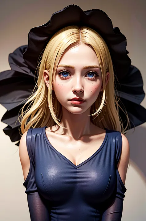 Best quality, masterpiece, ultra high res, (photorealistic:1.4), raw photo, 1girl, blonde hair, blue eyes,  detailed eyes and fa...