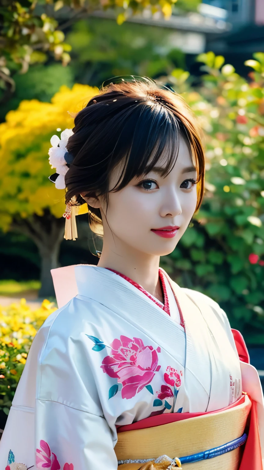 (((Dibujado cuidadosamente con una anatomía perfecta.))),Sesión de fotos con kimono en el jardín japonés de una antigua posada de lujo,El cuello del kimono está recogido., dejando al descubierto la nuca blanca.,Se utiliza una lente gran angular para tomar una foto de cuerpo completo de la elegante postura de Kimono, con las comisuras de su boca levantadas y una elegante sonrisa.,(((美しいpelo negroを日本髪の伊達兵庫に整えて頭に差した沢山のかんざし:1.3))),Una chica,One personで,Una sonrisa digna,Ojos castaños que incluso captan la luz reflejada.,pelo negro,adornos para el cabello,Una postura elegante con las rodillas juntas.,Muslos internos,kimono furisodio,kimono,((labios rojos)),compensar,borla,soga,sombra,kimono morado,nishijin obi,Obra maestra,Ulzan 6500,(Realistaなphoto),Obra maestra,alta resolución,Destaca el mejor contraste de luces y sombras.,Protagonista,Profundidad de campo muy alta,suave delicado hermoso atractivo 顔,Hermoso borde Oiran_mujer, a mujer in a kimono posing for a picture,Borde perfecto Oiran_cuerpo,borde Oiran_peinado,(Cuerpo Saiharu),(Mesa,alta calidad,最alta calidad),(ojos y rostro delicados),trazado de rayos,Fondo de pantalla CG Unity 4K altamente detallado,One person,mejor calidad de imagen,excelente detalle,超Una alta resolución,Realista:1.4),Atención a los detalles,Belleza condensada en 1girl,hermoso cabello castaño,繊細でNariz altaを持つ美しい顔,Extremidades largas como un modelo.,cintura apretada,Nariz alta,ojos castaños claros,labios brillantes, 