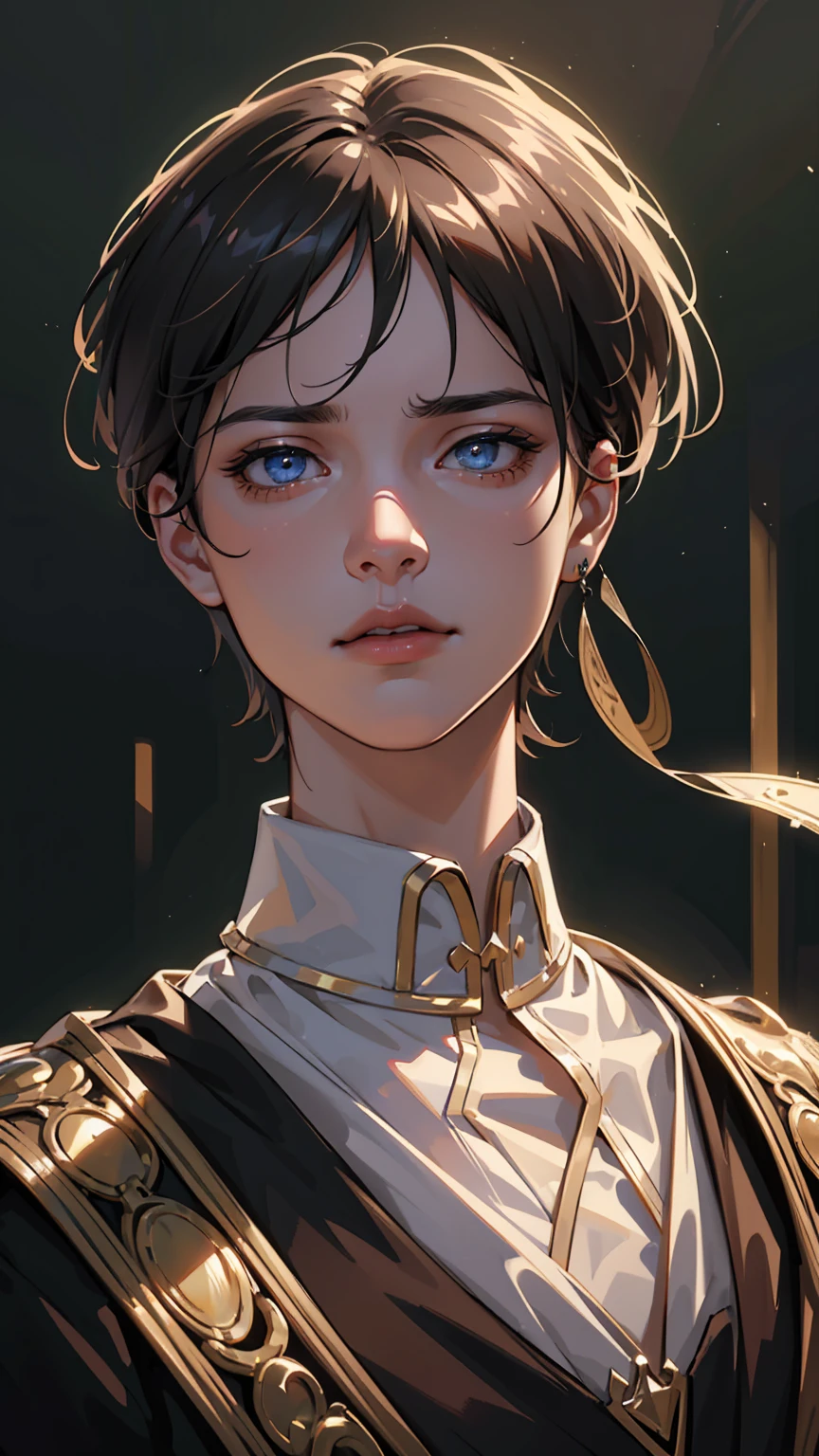 1 boy, masterpiece, beautiful detailed eyes, beautiful detailed lips, extremely detailed face and features, intricate details, hyperrealistic, photorealistic, 8k, detailed lighting, cinematic lighting, dramatic lighting, chiaroscuro, vibrant colors, rich shading, sharp focus, highly detailed, exquisite, digital art, concept art, artstation quality