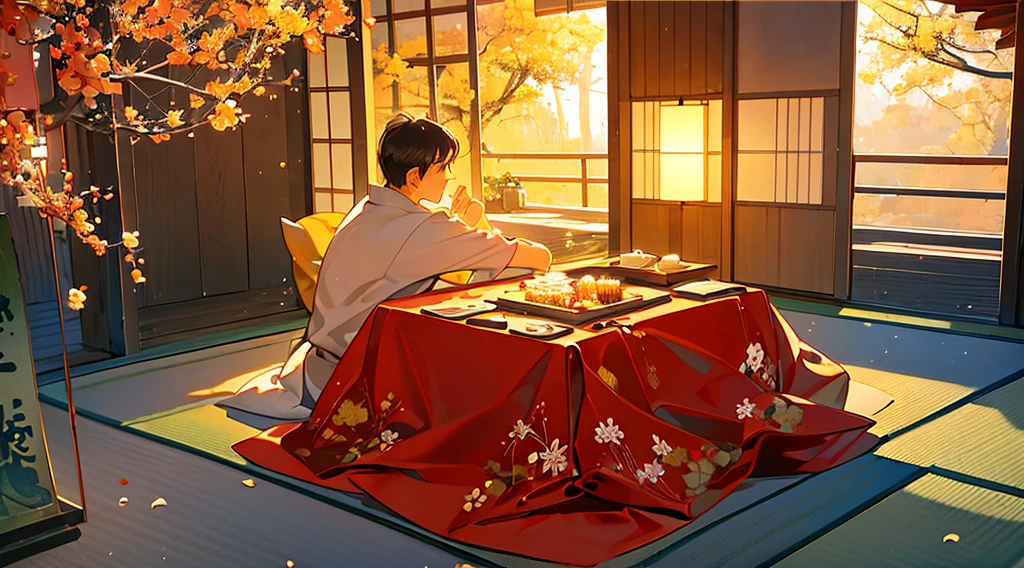 un couple、Un homme et une femme、Sanctuaires japonais、nouvelle année&#39;la visite、kimono、hiver