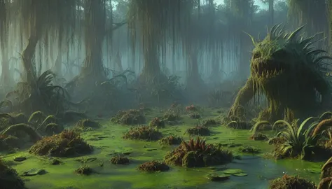 swamp monster,