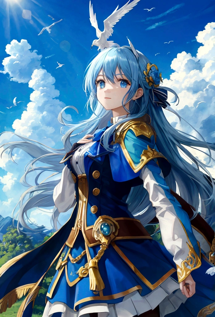 ciel bleu