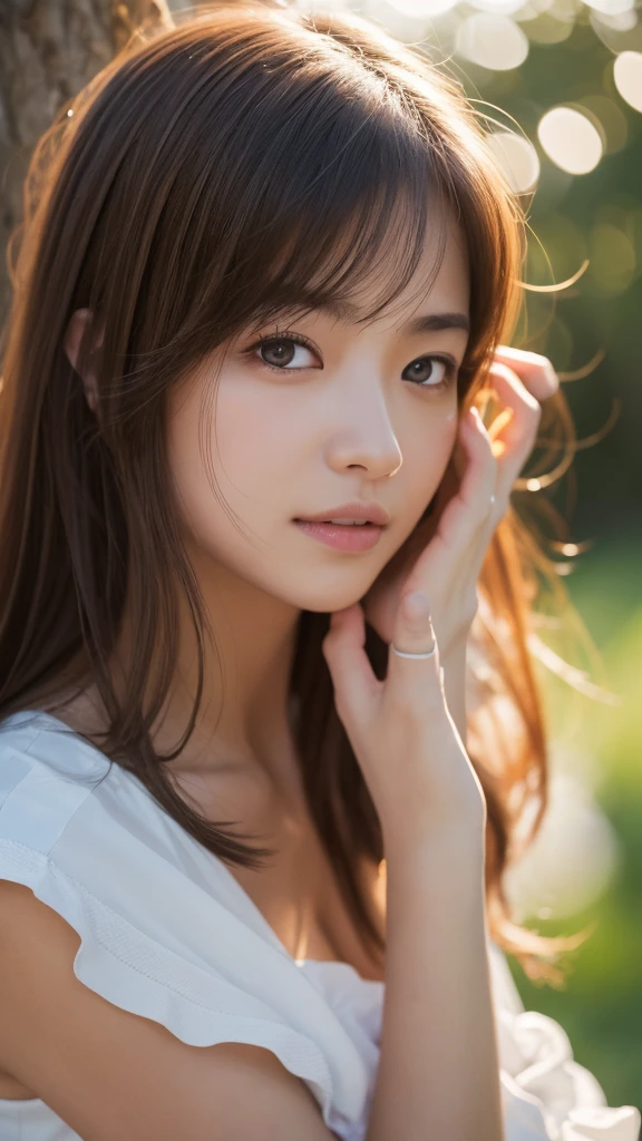 Highest quality, Soft Light, Ultra-high resolution, (that&#39;Realistic:1.4), Raw photo, 日本people々の女の子1people々, 一people々in, Cute type, (student, There&#39;There&#39;s a light in my eyes), Detailed beautiful face, (((Huge big breasts :1.2))),(people々High resolution detail of skin texture in between), (short hair), Indian Earl, (people々々photo shoot), ((My crotch is wet too)), (Energetic ass), (Underarm), (Squat)