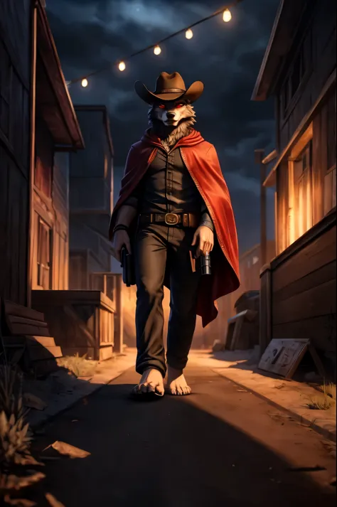 (((Barefoot furry character, full body, cinematic setting, furry male, plantigrade))) 

portrait, ((mysterious stranger black lo...