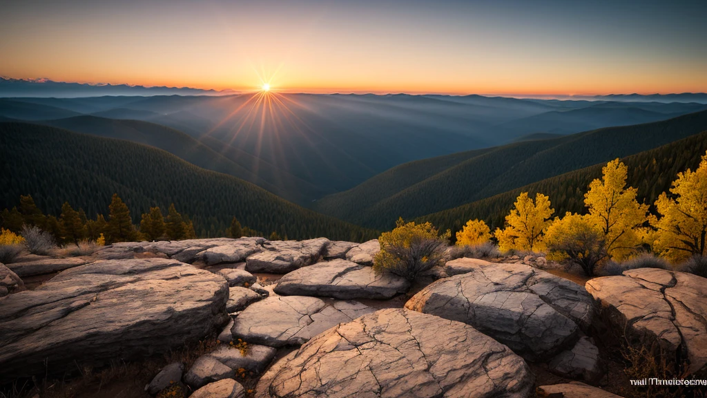 ground level photo within New Mexico Rocky Mountain Range, State Park, [perfect PM lighting conditions, with lots of reds orange yellow purples in the dusk sky] with a feeling of splendor and humility [after long hard rain with flowing water][spectacular large asteroid breaking into many pieces on reentry] [long exposure on wide format bellows camera] [rays of sunshine]  true film high dynamic range with infrared, award winning, legacy artwork, 8k [post-processing: adjust curves to "S", unsharp mask .25, dodge and burn, edge vignette]