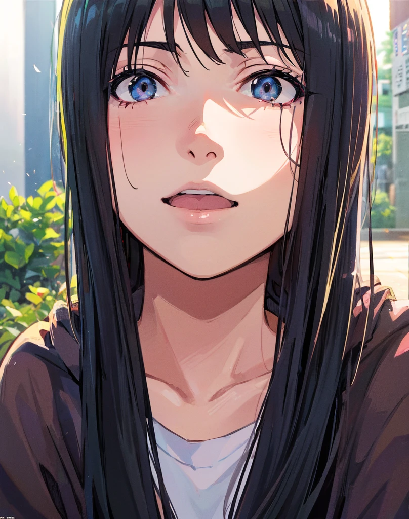 (Hinata Hyuuga, Hinatas Gesicht:1.2), Hentai, (8k, RAW-Foto, beste Qualität, Meisterwerk:1.2), (Realistisch, photo-Realistisch:1.37) ultra-detailliert, lebendige Farben, Studiobeleuchtung, manga art