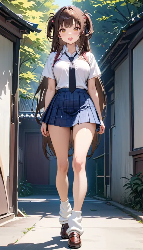 (1girl, sharp focus solo), (full body portrait image:1.4), (Masterpiece, Super realistic anime girl, Super details, Super Highes...