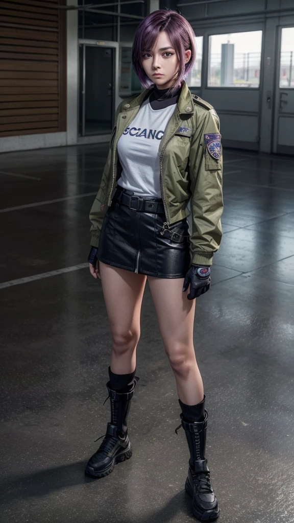 A female character, aged 31, is the head of security for a non SeaArt AI