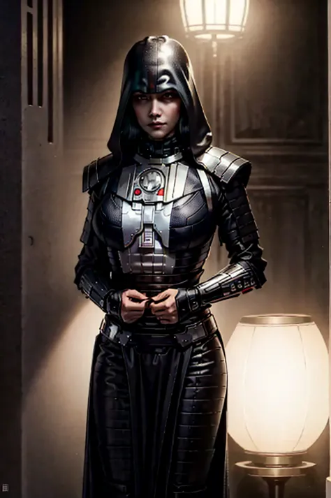 best quality,masterpiece,highres,original,extremely detailed wallpaper,perfect lighting,extremely detailed cg,female darth malgu...