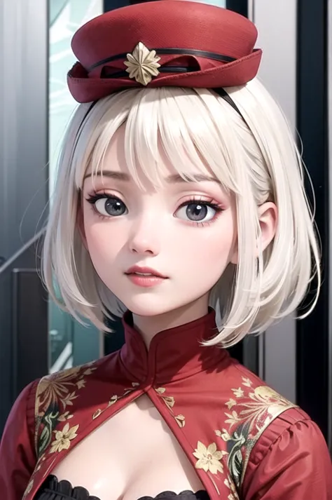 ((best quality)), ((masterpiece)), (detailed), 1girl, white hair.