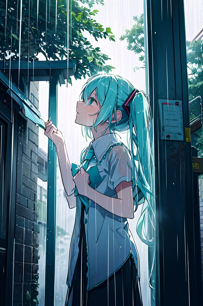 sob a chuva　Cante como se estivesse gritando　Hatsune Miku: Canção de tristeza e despedida　Perseguindo os sonhos gravados em meu coração　O som da chuva te empurra para frente　Tears na chuva　Cante como se estivesse gritando　Hatsune Miku Canção de Amor e Esperança　Quero alcançar o coração de alguém que está animado　This thought na chuva　Fica forte

In the rain　Cante como se estivesse gritando　Hatsune Miku: Canção de Solidão e Coragem　Empurra-me para frente, Segurando a chave para abrir a porta do amanhã, na chuva　Believe in yourself even na chuva　Cante como se estivesse gritando　Tristeza e tristeza de Hatsune Miku　Com uma canção que floresce no meu coração　Small flower na chuva　Growing na chuva　Cante como se estivesse gritando　Hatsune Miku: O caminho para o futuro　Sonhar com alguém　Gentle feelings na chuva　Fica forte