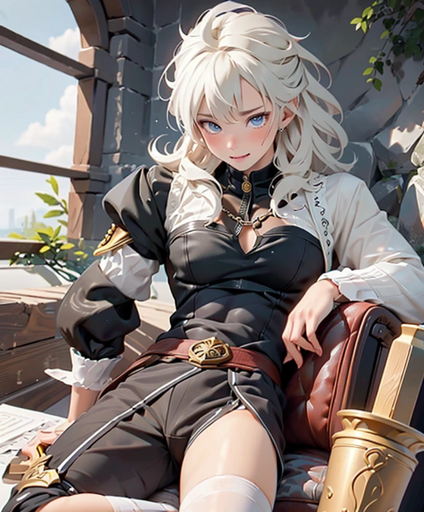 (((Luxurious white hair and sexy smirk.))) (((18 years old.))) (((18yo.))) (((Cute smirk.))) (((Single character image.))) (((1boy))) (((Looks like beefcake male fantasy character.))) (((Looks like Chris Hemsworth.))) (((Dressed in medieval fantasy attire.))) Sexy, mussed hair.  Looks like a sexy male twink porn star. (((Very appealing, sexy physique.)))  (((Male fantasy character in a grim fantasy setting.))) Looks like a fun-loving and heroic male adventurer for Dungeons & Dragons. Looks like a very attractive male adventurer for a high fantasy setting. Looks like a hot boyfriend. Looks like a handsome and rugged male adventurer for Dungeons & Dragons. Looks like a handsome male for a medieval fantasy setting. Looks like a Dungeons & Dragons adventurer, very cool and masculine hair style, black clothing, handsome, charming smile, adventurer, athletic build, excellent physique, confident, gorgeous face, gorgeous body, detailed and intricate, fantasy setting,fantasy art, dungeons & dragons, fantasy adventurer, fantasy NPC, attractive male in his mid 20's, ultra detailed, epic masterpiece, ultra detailed, intricate details, digital art, unreal engine, 8k, ultra HD, centered image award winning, fantasy art concept, digital art, centered image, flirting with viewer, best quality:1.0,hyperealistic:1.0,photorealistic:1.0,madly detailed CG unity 8k wallpaper:1.0,masterpiece:1.3,madly detailed photo:1.2, hyper-realistic lifelike texture:1.4, picture-perfect:1.0,8k, HQ,best quality:1.0, 

 best quality:1.0,hyperealistic:1.0,photorealistic:1.0,madly detailed CG unity 8k wallpaper:1.0,masterpiece:1.3,madly detailed photo:1.2, hyper-realistic lifelike texture:1.4, picture-perfect:1.0,8k, HQ,best quality:1.0,


