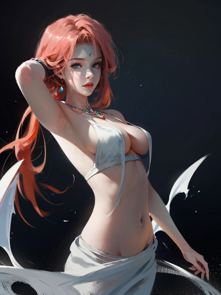 by Wlop,(Masterpiece),(Highest quality:1.4), (Highest Detailed:1.3), (8k very detailed CG unit wallpaper), **high detailed water color potrait, stunning body of savitha bhabhi,body like angela white, big bright eyes,  , glowing tattoos across chest and arms , pale skin ,adorned with eye-catching curves ,breathtaking beauty accentuated by their dazzlingly, dynamic pose, Glamorous,High Fantasy, Hyperrealism ensembles and hint of softness around her navel,depicted in an intricate and highly detailed, with elegant lighting and smooth focus, beautiful  colors, pencil sketches,  Amazing details, One character,photo Realistic,Beautiful composition,perfect female body, (Rendered in ultra-high definition, (UHD) resolution 8K:1.4), full perfect beautiful body
