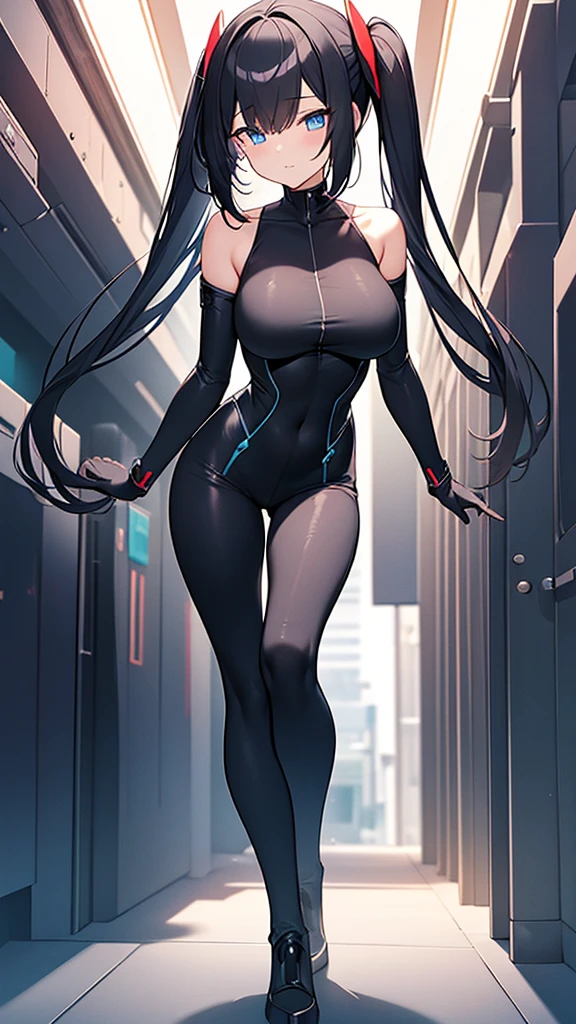 (Hochdetailliertes CG Unity 8k-Hintergrundbild,maSterpiece, biologisch, ganzer Körper),(BeSt lighting, BeSt Shadow, sehr zart und schön),(Ein Mädchen),blue eyeS, Big BreaStS, schwarzes Haar,Red and black off-the-Shoulder SF bodySuit,Halsmanschette,High-tech Sci-fi corridor, Dynamic poSe, Detaillierte Maschinen, Sleek deSign., {{An extraterreStrial lifeform preyS on girlS and takeS their place、Her breaStS are bigger than a real girl&#39;S}}, Unknown SenSation, FeelS good, VigorouS movement, mehr, inStinct, weiblicher Herbst, Bouncing cheSt, looSe, looSe, menschlicher Knochen, Fuß, BoneS of the preyed girl, A real girl turned into a Skeleton, Nicht für die Arbeit geeignet