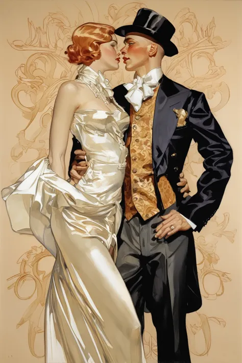 character.c. Leyendecker Style - Mardi&#39;s Man is Beautiful and Interesting. Beautifully decorated in a modern style, The sea ...