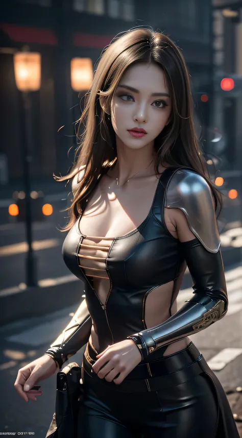 ((best quality)), ((masterpiece)), (detailed:1.4), 3d, image of beautiful cyberpunk woman,human development report (high dynamic...