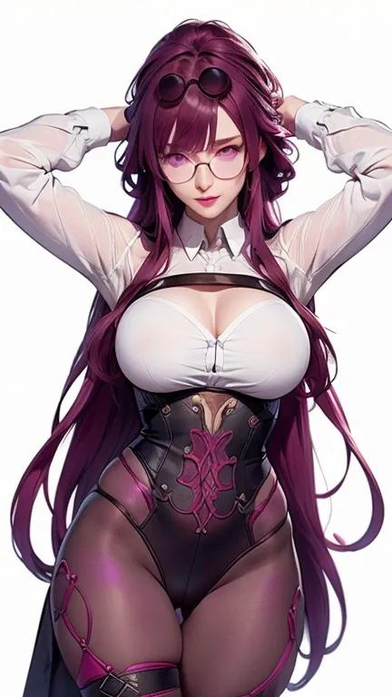 ,(((Full and soft breasts,)))(((Huge breasts))) (((Cleavage))) (Perfect curvy figure), ((8k resolution))、((best quality))、((mast...