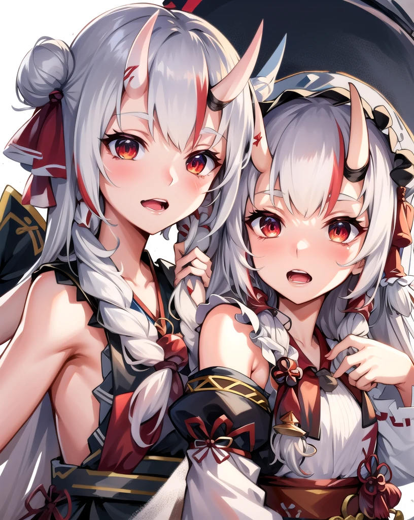 Anime girl with a sword and hat, onmyoji portrait, The Detailed Art of the Onmyoji, onmyoji, From the Azur Lane video game, White-haired God, Katana Zero video game characters, Azur Lane Style, Gap Moe Yandere grimdark, Gap Moe Yandere, Artistic rendering of Reimu Hakurei, April Rendering