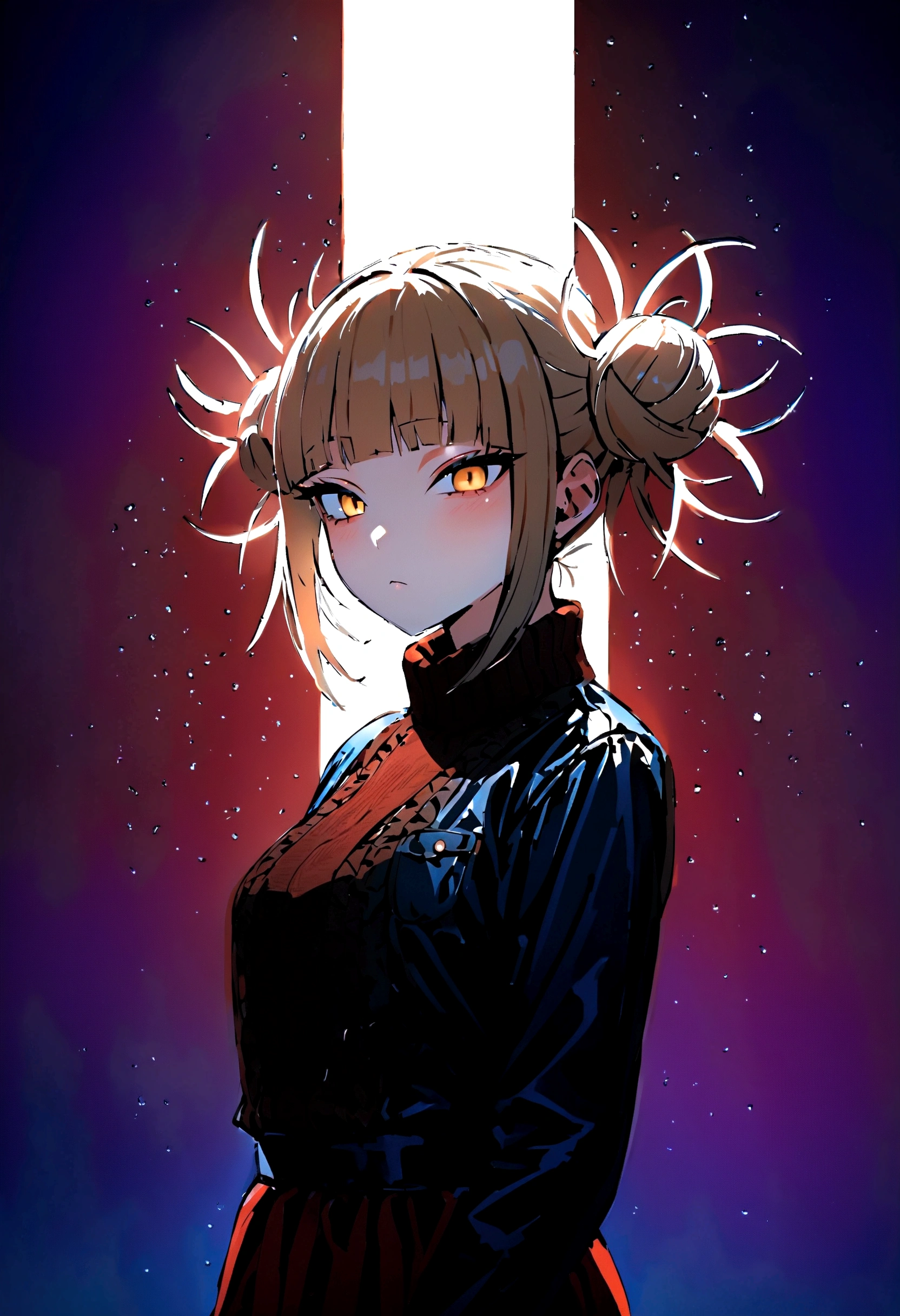 Himiko Toga、Shining with a knife、Rain of blood