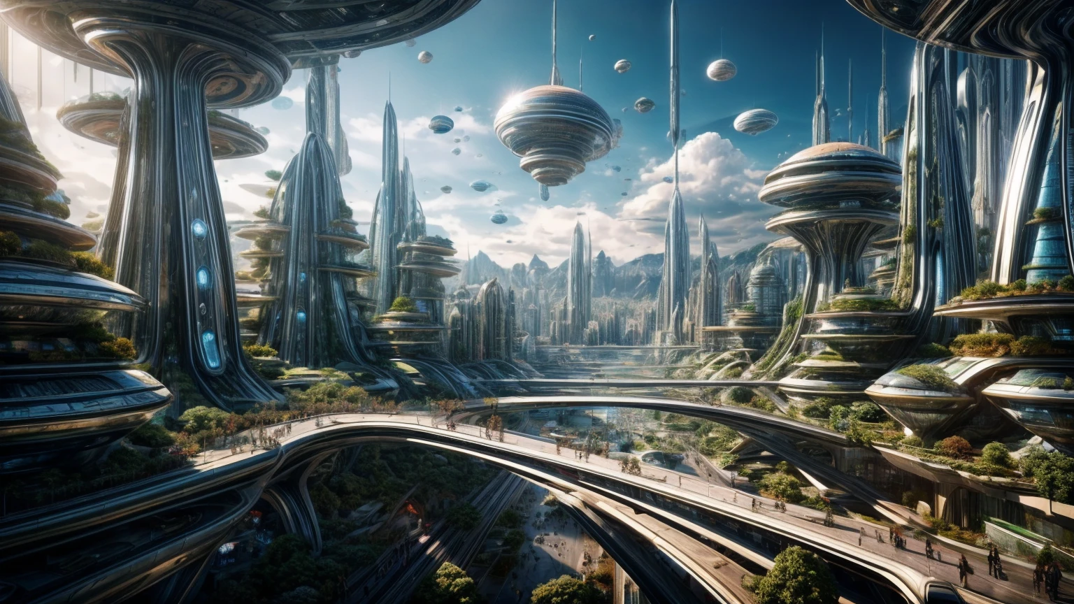 (Best quality,4K,8K,A high resolution,Masterpiece:1.2),Ultra-detailed,(Realistic,Photorealistic,photo-realistic:1.37),Futuristic floating city,Futuristic technology,Huge urban high-tech tablet platform,Airship,Floating in the sky,Futuristic city,Small airships around,High-tech hemispherical platform,Colorful lights,Advanced architecture,modernn architecture,skyscrapper,Access the cloud,Scenic beauty,view over city,Impressive design,Blend seamlessly with nature,energetic and vibrant atmosphere,Futuristic transportation system,Parking is suspended,Transparent path,Lush greenery,Sky gardens,cascading waterfalls,Magnificent skyline,reflections on the water,Sparkling river,Architectural innovation,futuristic skyscrapers,Transparent dome,The shape of the building is unusual,Elevated walkway,Impressive skyline,Glowing lights,Futuristic technology,Minimalist design,Scenic spots,Panoramic view,Cloud Piercing Tower,Vibrant colors,epic sunrise,epic sunset,Dazzling light display,magical ambiance,The future city,Urban Utopia,LuxuryLifestyle,Innovative energy,sustainable development,Smart city technology,Advanced infrastructure,Tranquil atmosphere,Nature and technology live in harmony,Awesome cityscape,Unprecedented urban planning,Architecture connects seamlessly with nature,High-tech metropolis,A cutting-edge engineering marvel,The future of urban living,Visionary architectural concept,Energy-efficient buildings,Harmony with the environment,A city floating above the clouds,Utopian dreams become reality,The possibilities are endless,State-of-the-art transportation network,Green energy integration,Innovative materials,Impressive holographic display,Advanced communication system,Breathtaking aerial view,Quiet and peaceful environment,Modernist aesthetics,Ethereal beauty