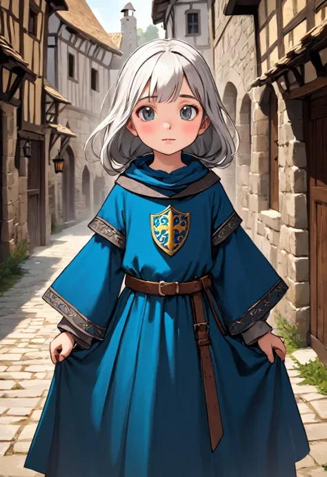 8 year old medieval girl,