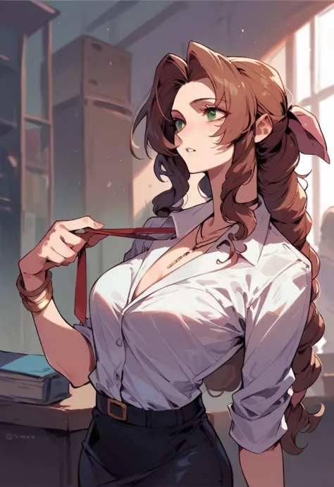 office lady aerith