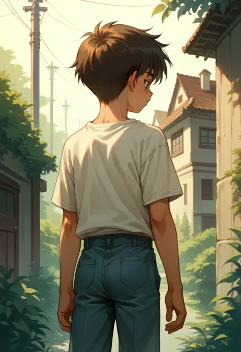 (score_9,score_8_up,score_7_up),source_anime,1990s anime, 1 boy, young boy, sexy boy, erótic boy, ass, ass focus, sexy ass, expo...