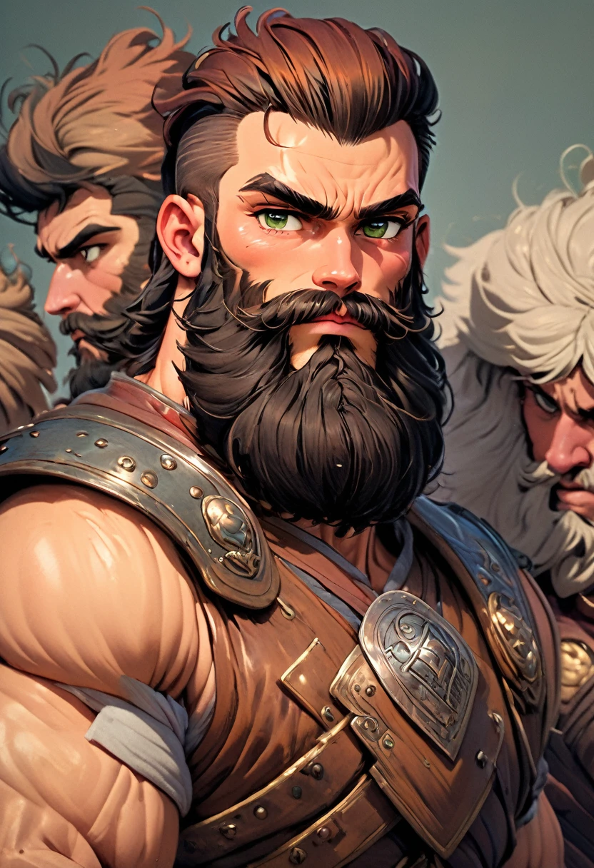 masterpiecesmall groups of viking danes danish like looksappearing young quite buffed powerlifterswel proportioned anatomically corect symetrically proportioned muscly young male danish hipster with stylish manbun and manicured fullbeard show he is under power and control of master tist danish male very well built naturally great genes dna striking hazelgreen eyes copenhagen" works in hipster bar