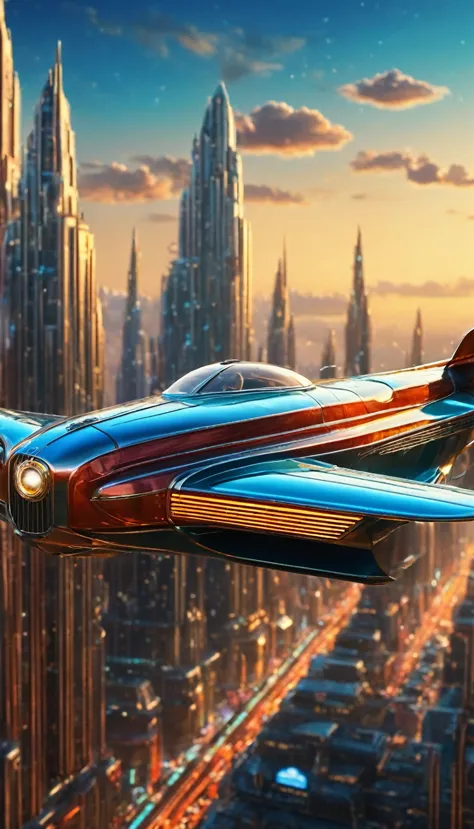 Art Deco Flying Car, Art Deco Sci-Fi, The background is a vast mountain

(Highest quality,4K,8K,High resolution,masterpiece:1.2)...