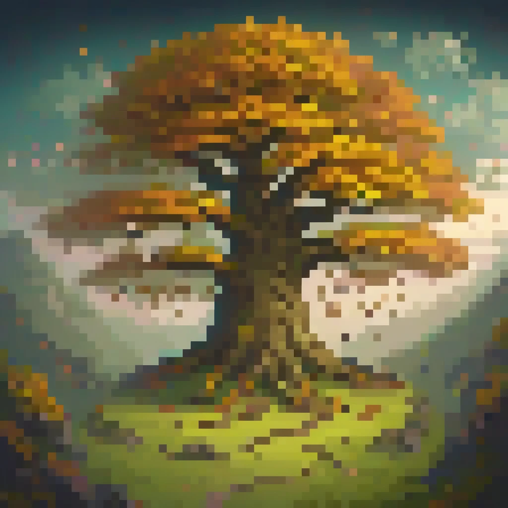 giant magical tree