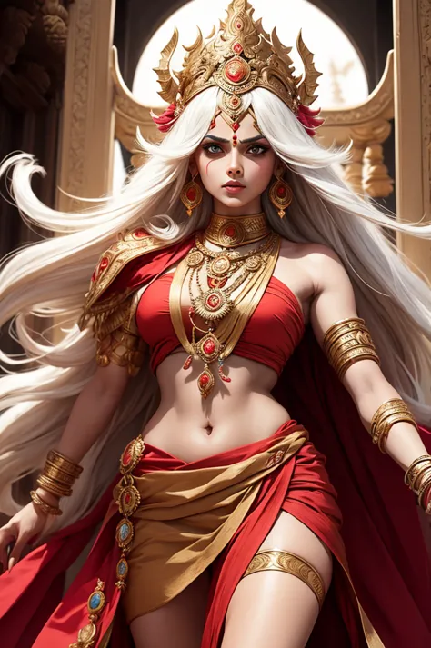 karna as female , frm mahabharat, india mithology