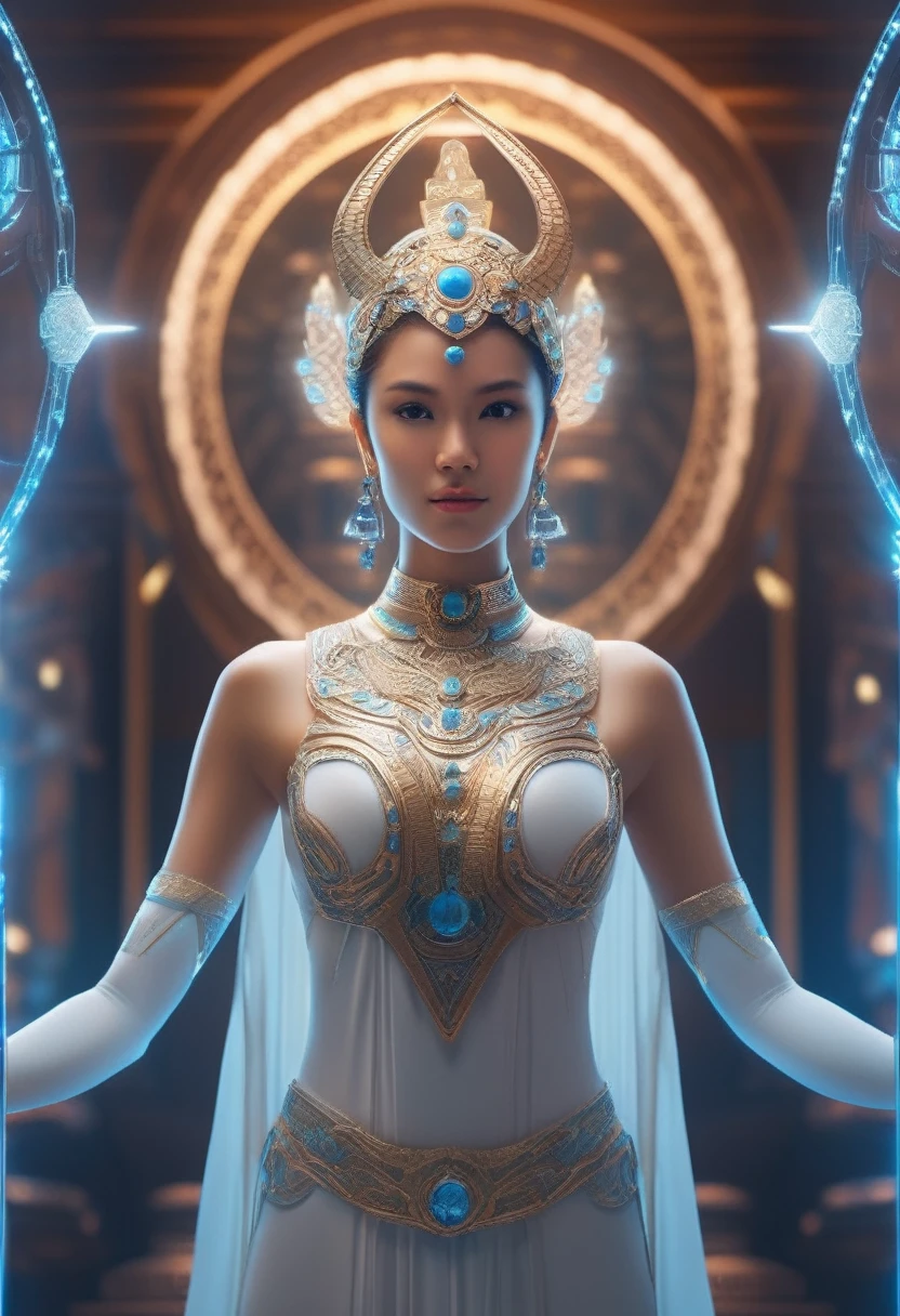 cinematic photo Very detailed (((ah、woman))) As a graceful goddess, Big Breasts, Beautiful symmetrical face, Digital Painting, Art Station, Concept Art, Smooth, Clear focus, figure, Greg Rutkowski, art gelm, Global Illumination, Detailed and fantastic . 35mm Photography, movie, Bokeh, Professional, 4K, Very detailed