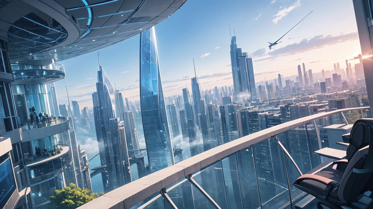 (Best quality,4K,8K,A high resolution,Masterpiece:1.2),Ultra-detailed,(Realistic,Photorealistic,photo-realistic:1.37),Futuristic floating city,Futuristic technology,Huge urban high-tech tablet platform,Airship,Floating in the sky,Futuristic city,Small airships around,High-tech hemispherical platform,Colorful lights,Advanced architecture,modernn architecture,skyscrapper,Access the cloud,Scenic beauty,view over city,Impressive design,Blend seamlessly with nature,energetic and vibrant atmosphere,Futuristic transportation system,Parking is suspended,Transparent path,Lush greenery,Sky gardens,cascading waterfalls,Magnificent skyline,reflections on the water,Sparkling river,Architectural innovation,futuristic skyscrapers,Transparent dome,The shape of the building is unusual,Elevated walkway,Impressive skyline,Glowing lights,Futuristic technology,Minimalist design,Scenic spots,Panoramic view,Cloud Piercing Tower,Vibrant colors,epic sunrise,epic sunset,Dazzling light display,magical ambiance,The future city,Urban Utopia,LuxuryLifestyle,Innovative energy,sustainable development,Smart city technology,Advanced infrastructure,Tranquil atmosphere,Nature and technology live in harmony,Awesome cityscape,Unprecedented urban planning,Architecture connects seamlessly with nature,High-tech metropolis,A cutting-edge engineering marvel,The future of urban living,Visionary architectural concept,Energy-efficient buildings,Harmony with the environment,A city floating above the clouds,Utopian dreams become reality,The possibilities are endless,State-of-the-art transportation network,Green energy integration,Innovative materials,Impressive holographic display,Advanced communication system,Breathtaking aerial view,Quiet and peaceful environment,Modernist aesthetics,Ethereal beauty