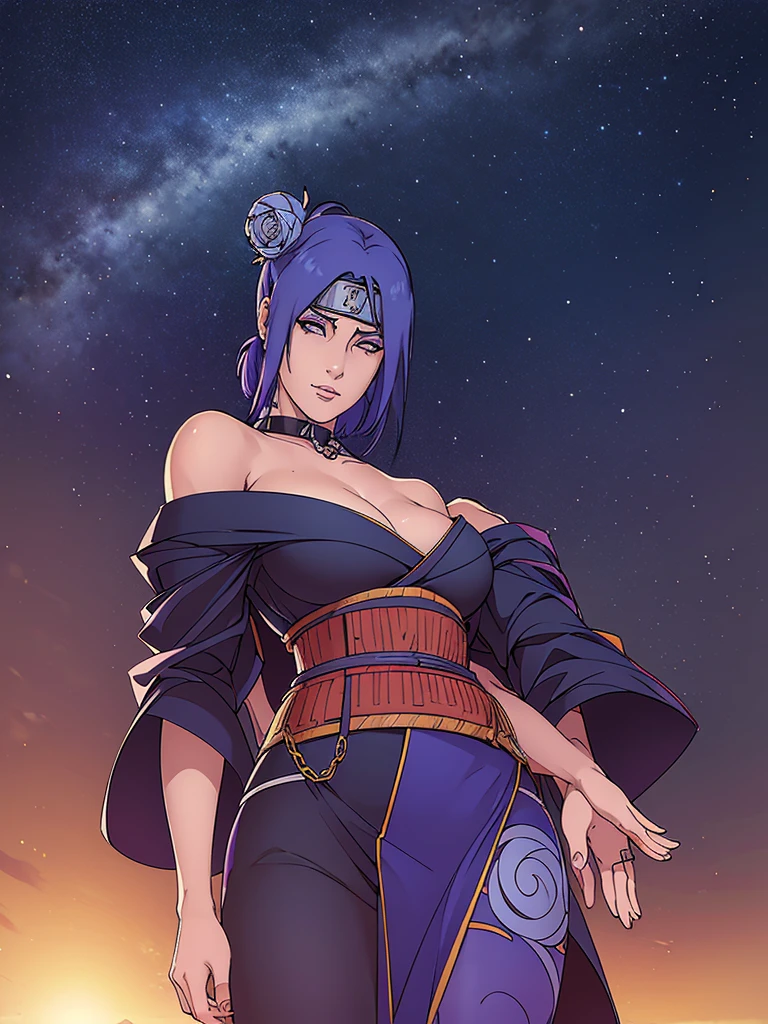 Juste une fille,Meilleure qualité, 4k, haute résolution, robe collée au corps, Sourire parfait, magnifique, Peau claire, visage ahegao(visage hentaï) ,cheveux violets, (Konan de la coiffure de Naruto),portant un kimono court bleu foncé avec une ceinture obi bleu plus foncé et elle porte son bandeau frontal, 1 fille, seulement, Look séduisant, élégance et charme, (chef-d&#39;œuvre, Meilleure qualité, haute résolution), Regarder le spectateur, debout, (complexe et beau:1.2), (lumière détaillée:1.2), (Lumière douce, Lumière latérale), (haute résolution textures) , collier de maintien en chaîne, Extérieur, Fille birmane, wearing magnifique jewelary, porter un harnais par-dessus la tenue ,Extérieur background, lumière du soleil, attractif, Sexy, mature et chaude, jeune,(chef-d&#39;œuvre:1.3), (Désorganisé:1.3), (la plus haute qualité:1.3), Anatomie parfaite, Visage détaillé, vue de face, mains droites parfaites, regarder le spectateur, (Super détaillé:1.3), (meilleure ombre:0.7), (cheveux traités), Beaux yeux, Beaux yeux, jeune aged woman, seul, debout, Boucles d&#39;oreilles en cristal,fermé_bouche, , Extérieurs,cuisses épaisses, visage arrogant, petit 