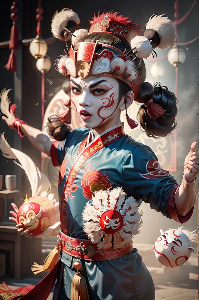 Peking Opera Face，Peking Opera Face谱