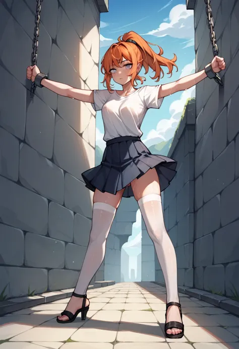 score_9, score_8_up, score_7_up, score_6_up, score_5_up, score_4_up, source_anime, 1girl,sweaty,orange hair,ponytail,white eyes,...