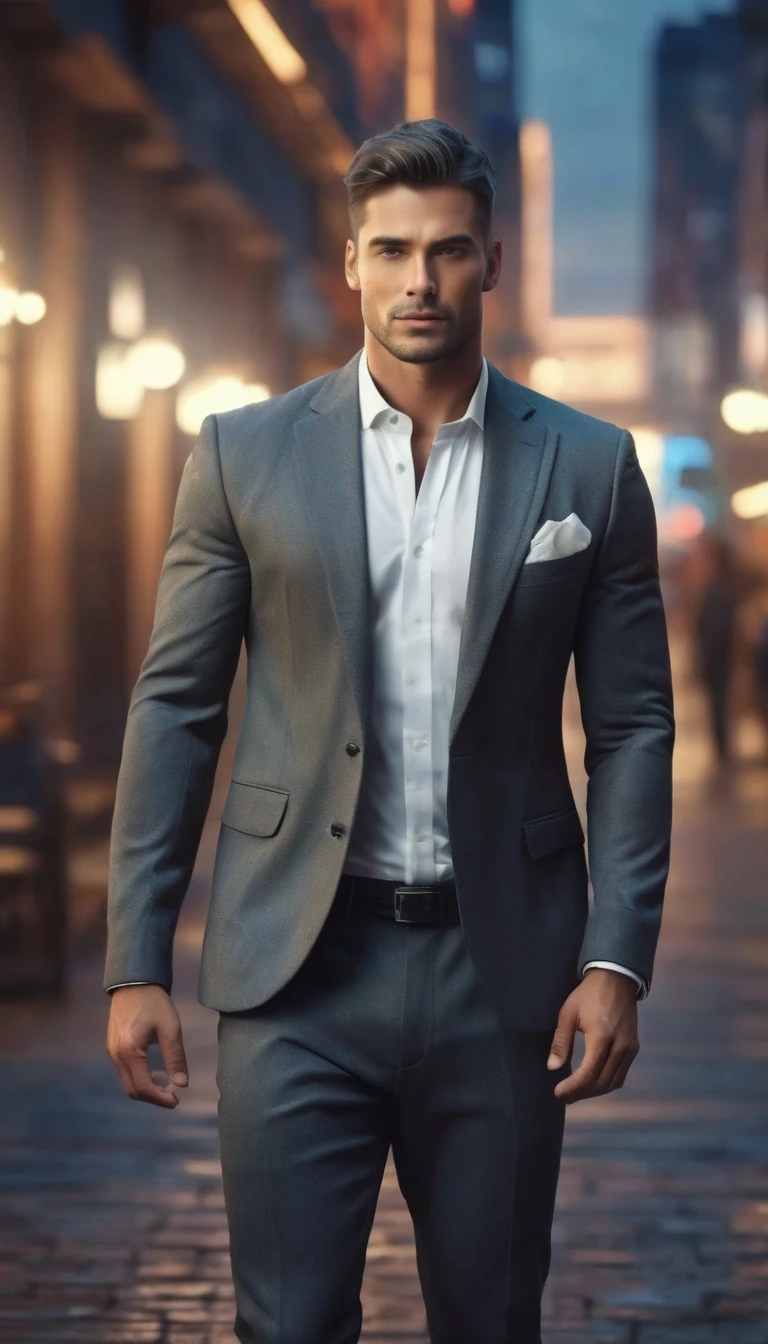 ((a handsome man, male model modern clothing, full-length portrait: 1.5)), (best quality, 4k, 8k, high resolution, masterpiece: 1.2), ultra detailed, (realistic, photorealistic, photorealistic : 1.37), HDR, UHD, studio lighting, ultra-fine painting, sharp focus, physically based rendering, extreme detailed description, professional, vivid colors, bokeh, dramatic lighting, cinematic compositing