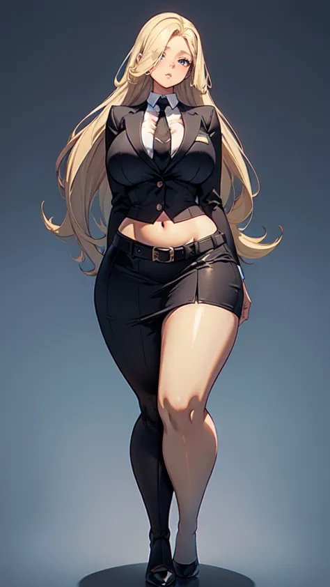 blank background, (((full body))), (masterpiece), ((best quality)), ((tall girl)), straight hair (curvy:1.7), (short skirt), sho...