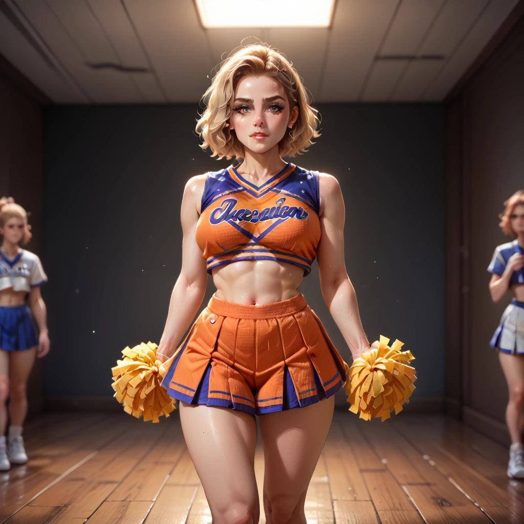 ablack cheerleader