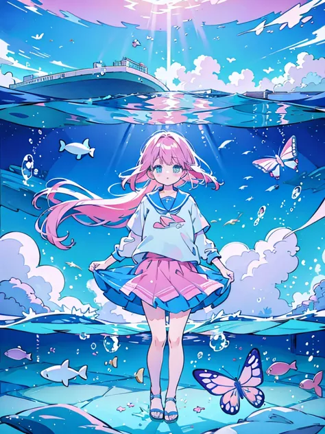 🦋、🌷、🎀、🌊 、🐬