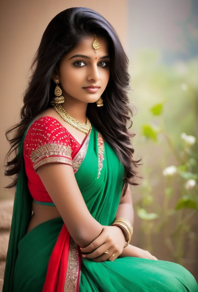 18-летняя красивая милая симпатичная индийская девушка 