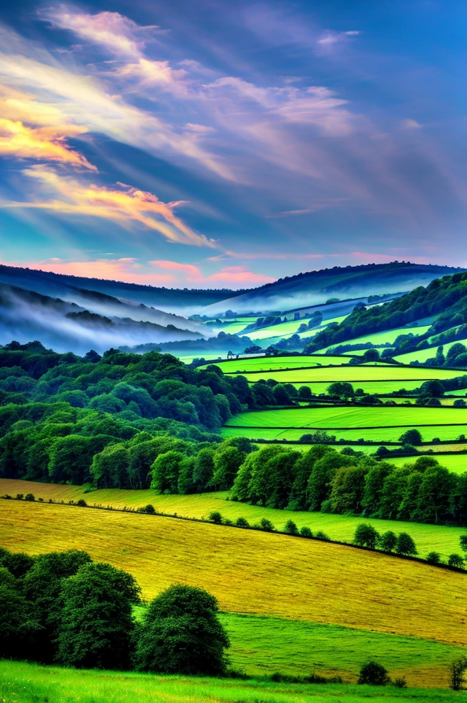 Ursprüngliche Landschaft，Himmel und Wolken，Tyndall-Effekt，eine Landstraße，Bunter Heißluftballon，Tyndall-Effekt，Tyndall-Effekt，hochwertige Desktop-Hintergrundbilder, Grüner Wald, Detaillierte Feldeigenschaften, wunderschöne englische Landschaft, atemberaubende Landschaft, Hügellandschaft, Landschaft Tapete, Üppige Landschaft, Grüne Wälder, atemberaubende Landschaft, grüne Felder im Hintergrund, Hochwertige Tapeten, Schöne Tapeten，ultrahohe Qualität，Ultra HD，ultrahohe Auflösung